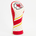 Kansas City Chiefs Stripe Quilted Golf Fairway Headcover