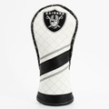 Las Vegas Raiders Stripe Quilted Golf Fairway Headcover