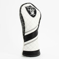 Las Vegas Raiders Stripe Quilted Golf Fairway Headcover