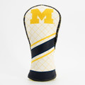 Michigan Wolverines Stripe Quilted Golf Fairway Headcover