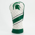 Michigan State Spartans Stripe Quilted Golf Fairway Headcover