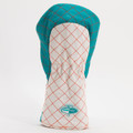 Miami Dolphins Stripe Quilted Golf Fairway Headcover