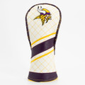 Minnesota Vikings Stripe Quilted Golf Fairway Headcover