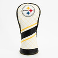 Pittsburgh Steelers Stripe Quilted Golf Fairway Headcover