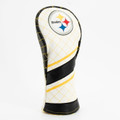Pittsburgh Steelers Stripe Quilted Golf Fairway Headcover