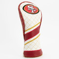 San Francisco 49ers Stripe Quilted Golf Fairway Headcover