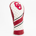 Oklahoma Sooners Stripe Quilted Golf Fairway Headcover