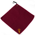 Arizona State Sun Devils Magnetic Embroidered Golf Towel