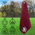 Florida State Seminoles Magnetic Embroidered Golf Towel