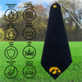 Iowa Hawkeyes Magnetic Embroidered Golf Towel