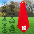Nebraska Cornhuskers Magnetic Embroidered Golf Towel
