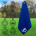 Tampa Bay Lightning Magnetic Embroidered Golf Towel