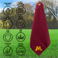 Minnesota Golden Gophers Magnetic Embroidered Golf Towel