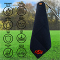 Oklahoma State Cowboys Magnetic Embroidered Golf Towel