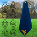West Virginia Mountaineers Magnetic Embroidered Golf Towel