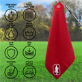 Stanford Cardinal Magnetic Embroidered Golf Towel