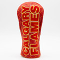 Calgary Flames Solid Quilted Golf Fairway Headcover