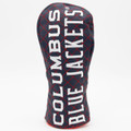 Columbus Blue Jackets Solid Quilted Golf Fairway Headcover