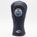 Edmonton Oilers Solid Quilted Golf Fairway Headcover