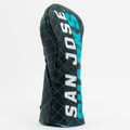 San Jose Sharks Solid Quilted Golf Fairway Headcover