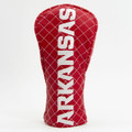 Arkansas Razorbacks Solid Quilted Golf Fairway Headcover