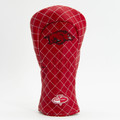 Arkansas Razorbacks Solid Quilted Golf Fairway Headcover