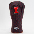 Illinois Fighting Illini Solid Quilted Golf Fairway Headcover