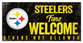 Pittsburgh Steelers Fans Welcome Sign