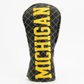 Michigan Wolverines Solid Quilted Golf Fairway Headcover