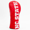 North Carolina State Wolfpack Solid Quilted Golf Fairway Headcover