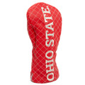 Ohio State Buckeyes Solid Quilted Golf Fairway Headcover