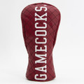 South Carolina Gamecocks Solid Quilted Golf Fairway Headcover