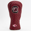 South Carolina Gamecocks Solid Quilted Golf Fairway Headcover
