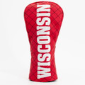 Wisconsin Badgers Solid Quilted Golf Fairway Headcover