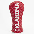 Oklahoma Sooners Solid Quilted Golf Fairway Headcover