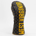 West Virginia Mountaineers Solid Quilted Golf Fairway Headcover