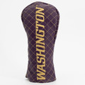 Washington Huskies Solid Quilted Golf Fairway Headcover