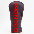 Denver Broncos Solid Quilted Golf Fairway Headcover