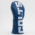 Indianapolis Colts Solid Quilted Golf Fairway Headcover