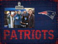 New England Patriots Team Name Clip Frame
