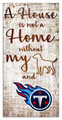 Tennessee Titans House is Not a Home Sign