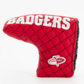 Wisconsin Badgers Solid Quilted Tour Blade Golf Putter Cover