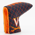 Virginia Cavaliers Solid Quilted Tour Blade Golf Putter Cover