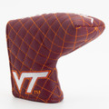 Virginia Tech Hokies Solid Quilted Tour Blade Golf Putter Cover