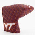 Virginia Tech Hokies Solid Quilted Tour Blade Golf Putter Cover