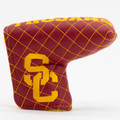 USC Trojans Solid Quilted Tour Blade Golf Putter Cover
