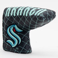 Seattle Kraken Solid Quilted Tour Blade Golf Putter Cover