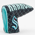 Seattle Kraken Solid Quilted Tour Blade Golf Putter Cover