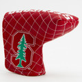 Stanford Cardinal Solid Quilted Tour Blade Golf Putter Cover