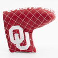 Oklahoma Sooners Solid Quilted Tour Blade Golf Putter Cover